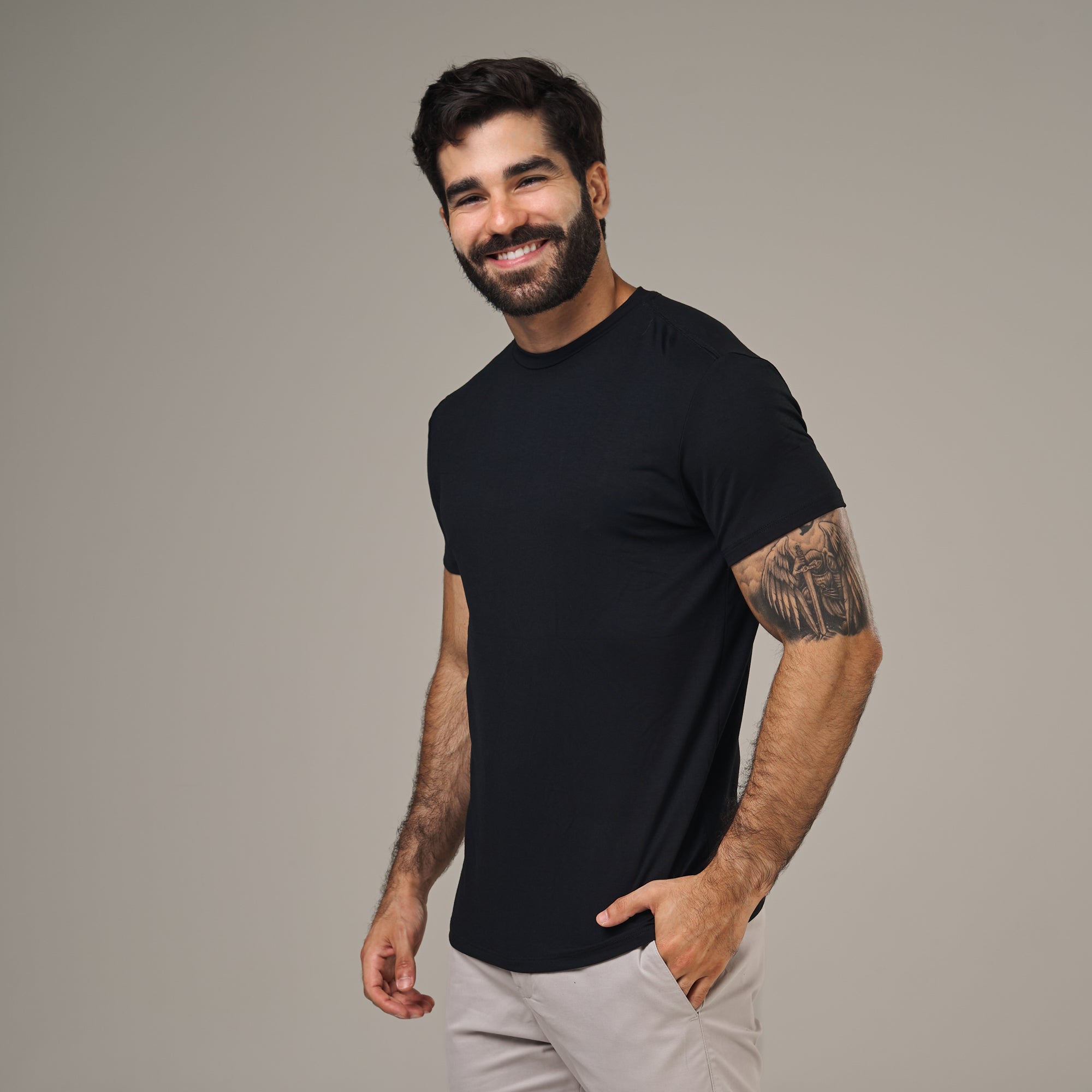 Camiseta Tech New Horizon Back Preto