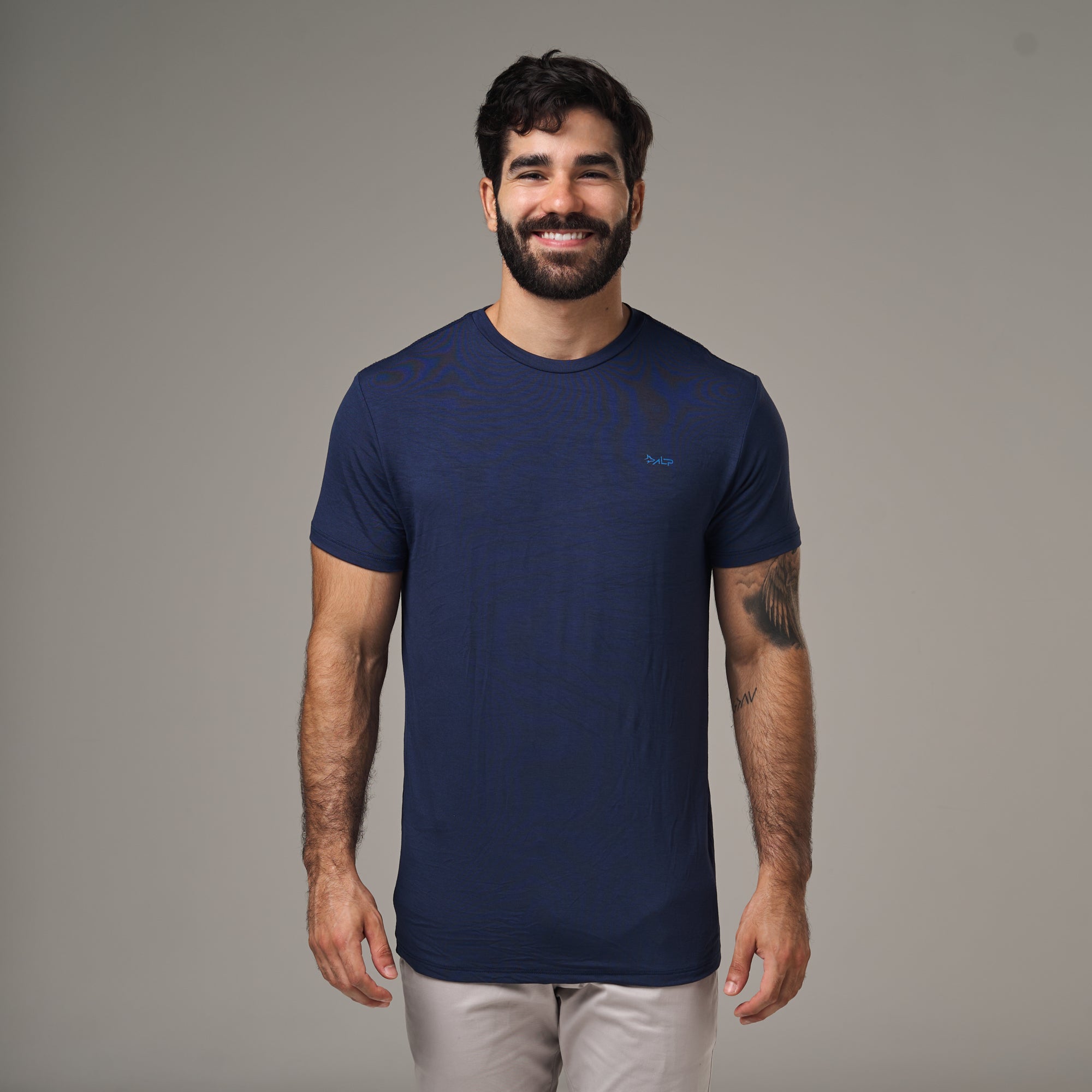 Camiseta Tech New Tenacity Azul Marinho