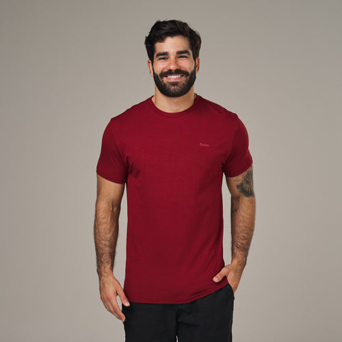 Camiseta Tech New Tenacity Vermelho Carmim