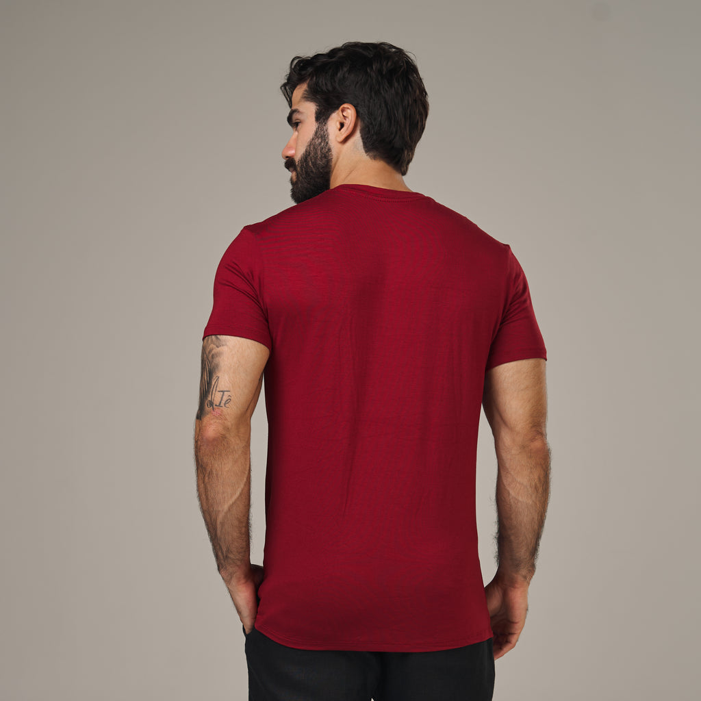 Camiseta Tech New Tenacity Vermelho Carmim