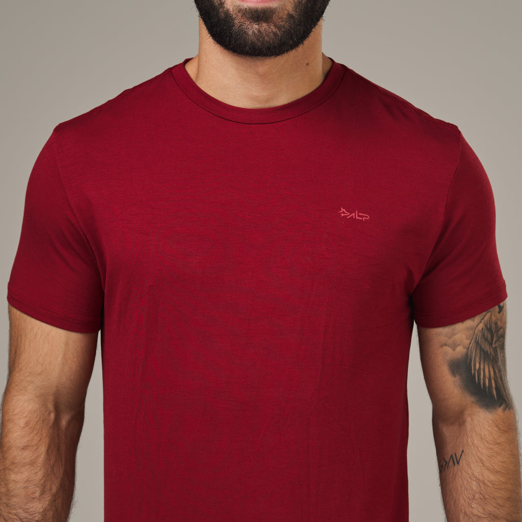 Camiseta Tech New Tenacity Vermelho Carmim