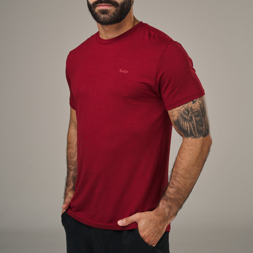 Camiseta Tech New Tenacity Vermelho Carmim