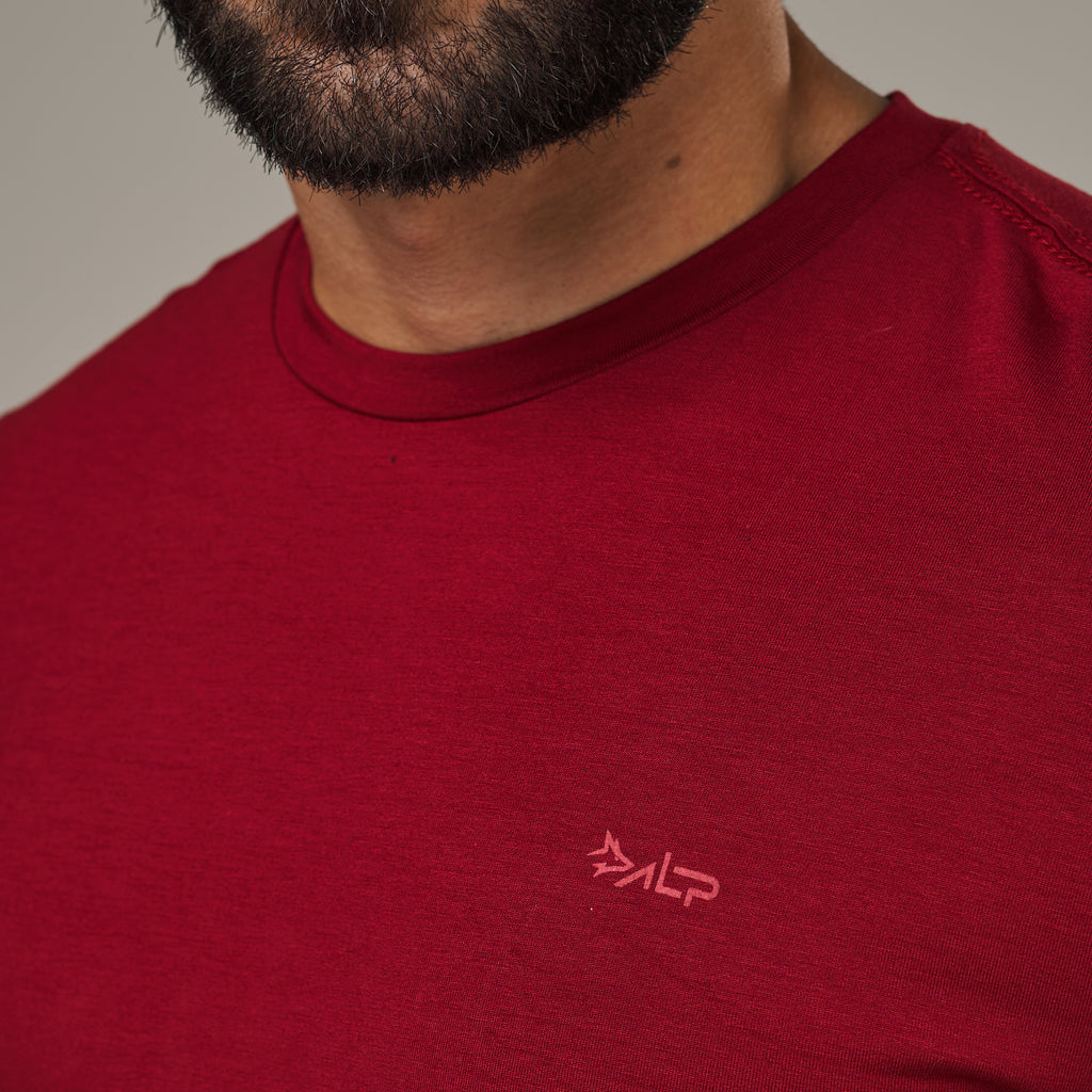 Camiseta Tech New Tenacity Vermelho Carmim