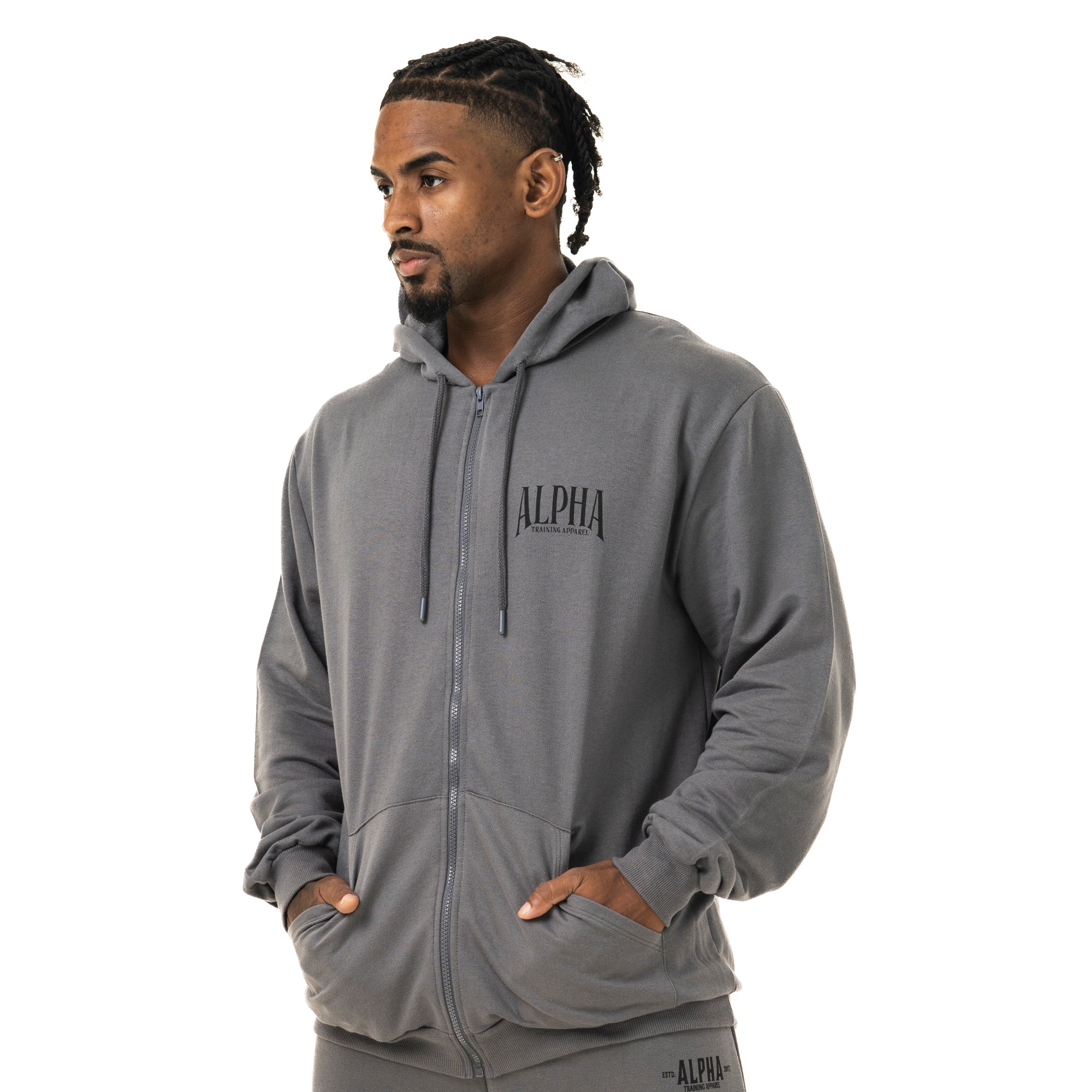 Casaco Moletom Chumbo Classic