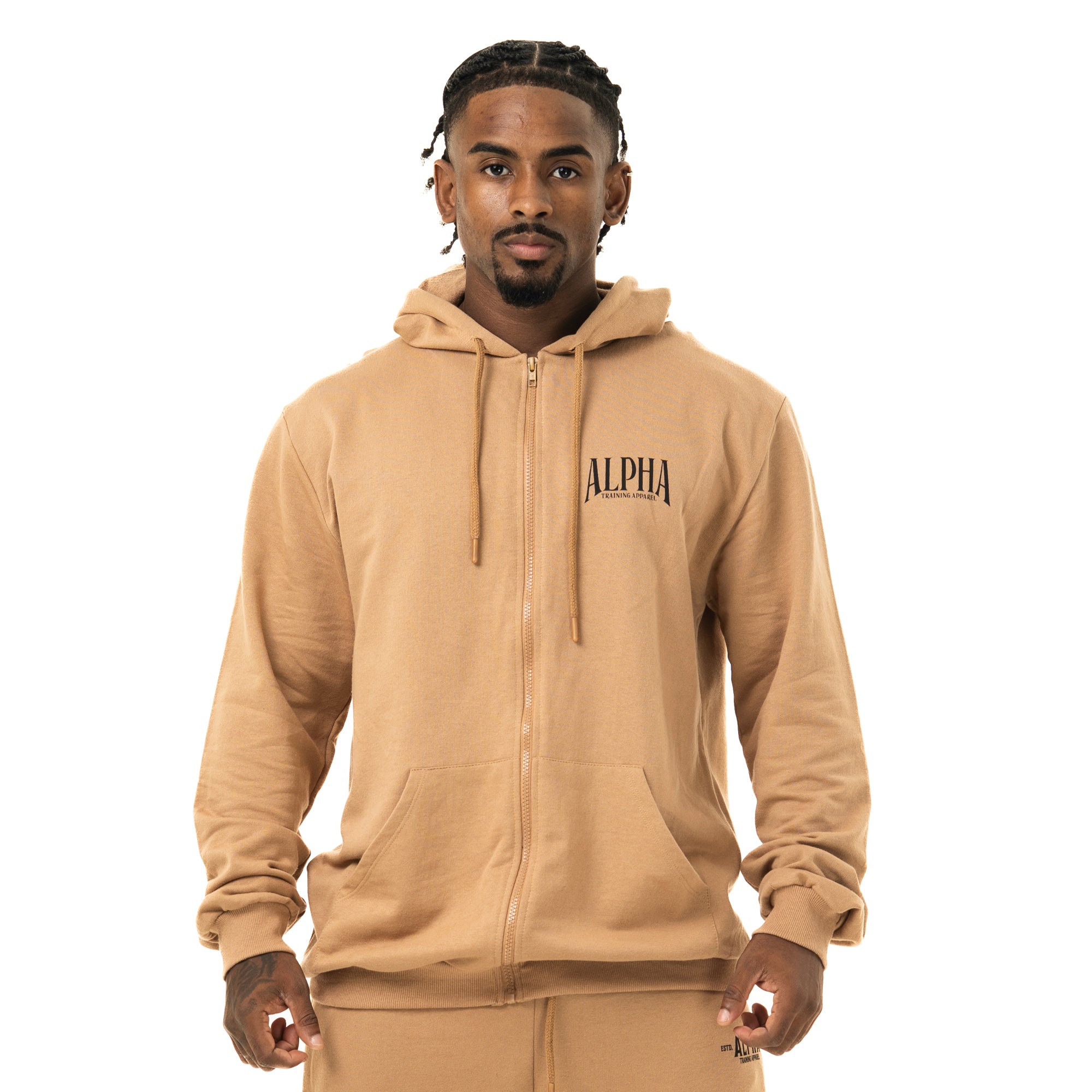 Casaco Moletom Marrom Classic