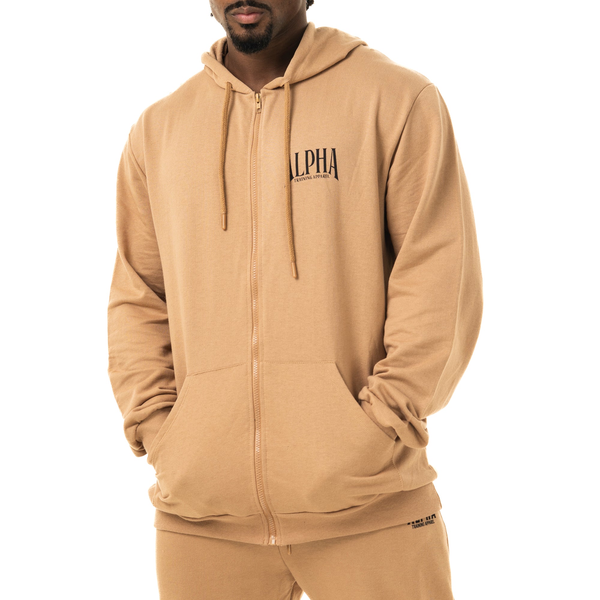 Casaco Moletom Marrom Classic