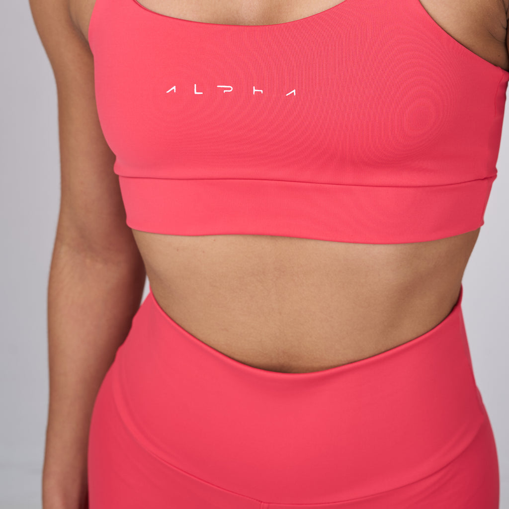 Conjunto Basic Feminino Top e Calça - New Horizon Rosa Chiclete