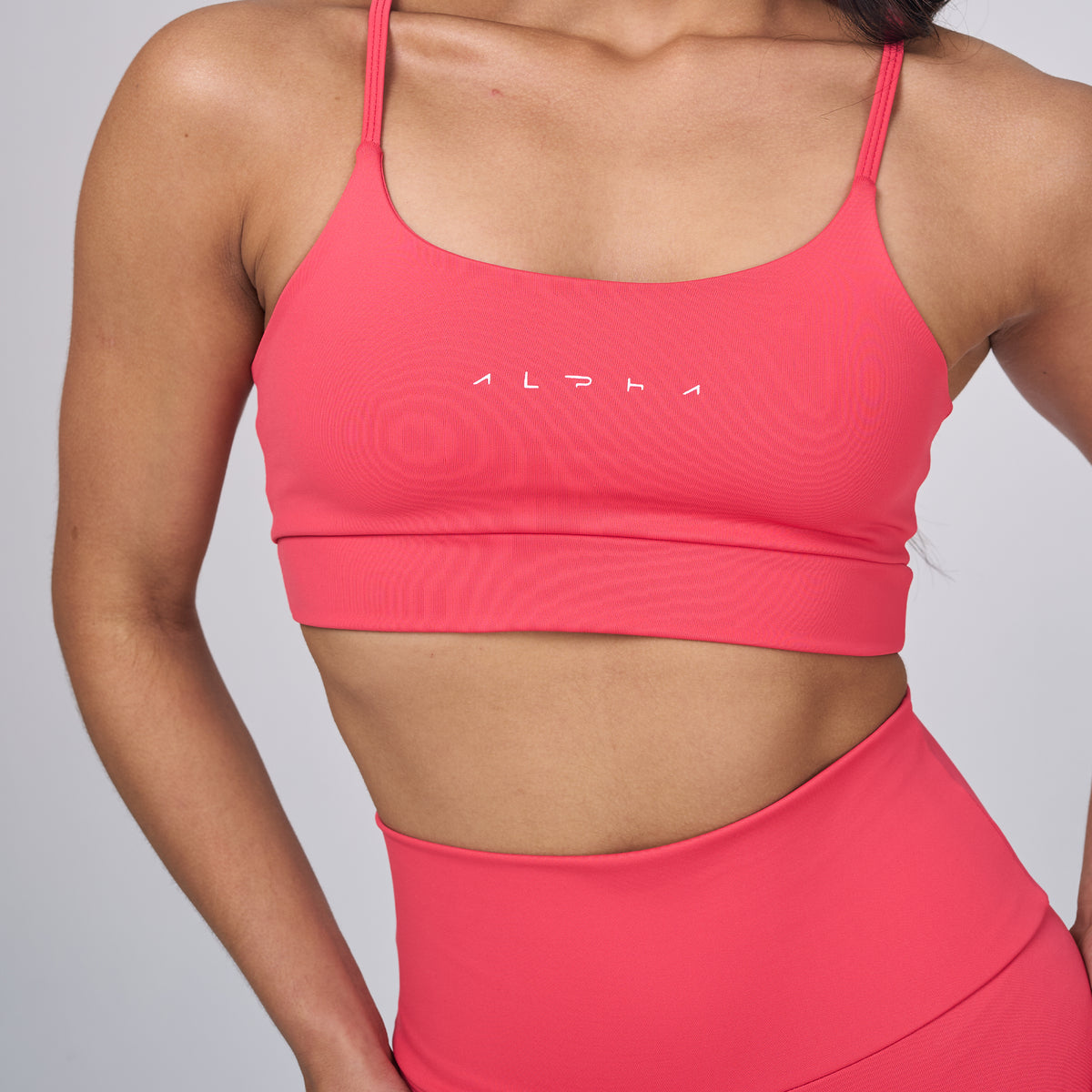 Conjunto Basic Feminino Top e Calça - New Horizon Rosa Chiclete