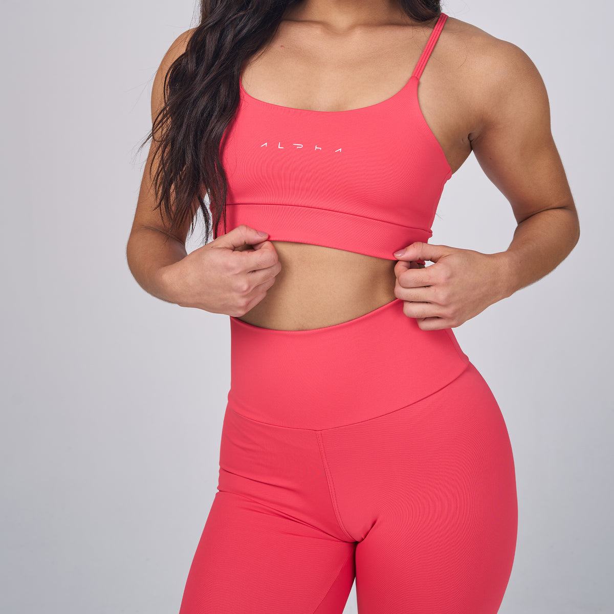 Conjunto Basic Feminino Top e Calça - New Horizon Rosa Chiclete