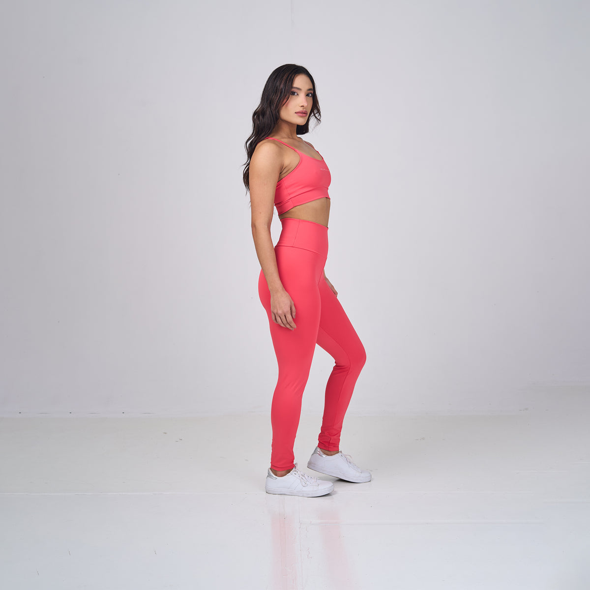 Conjunto Basic Feminino Top e Calça - New Horizon Rosa Chiclete