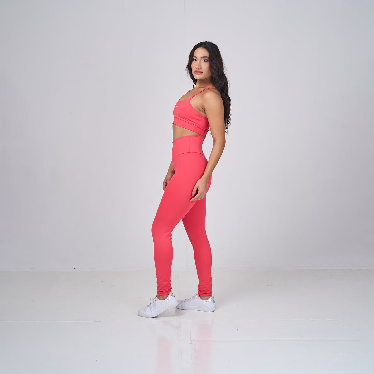 Conjunto Basic Feminino Top e Calça - New Horizon Rosa Chiclete