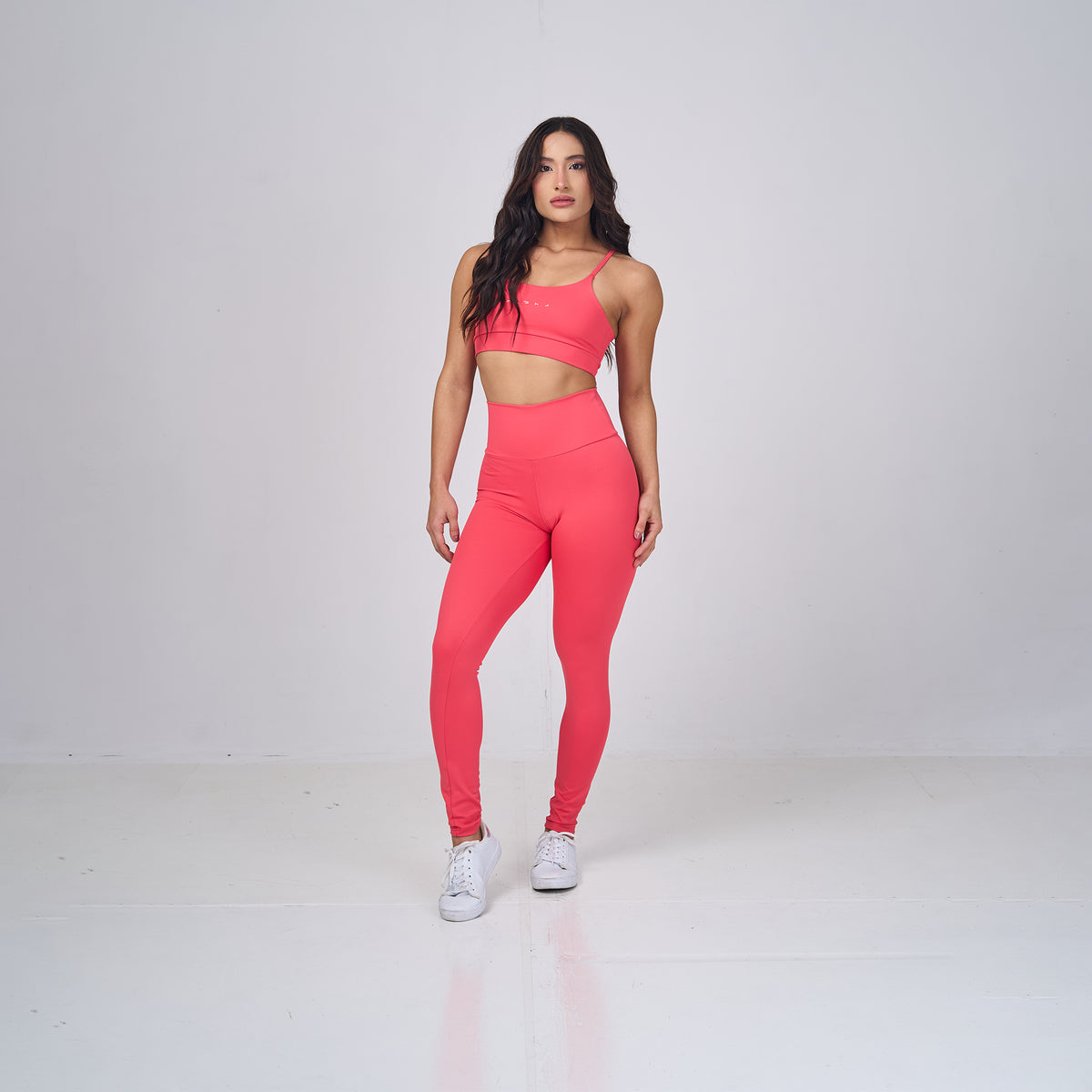 Conjunto Basic Feminino Top e Calça - New Horizon Rosa Chiclete