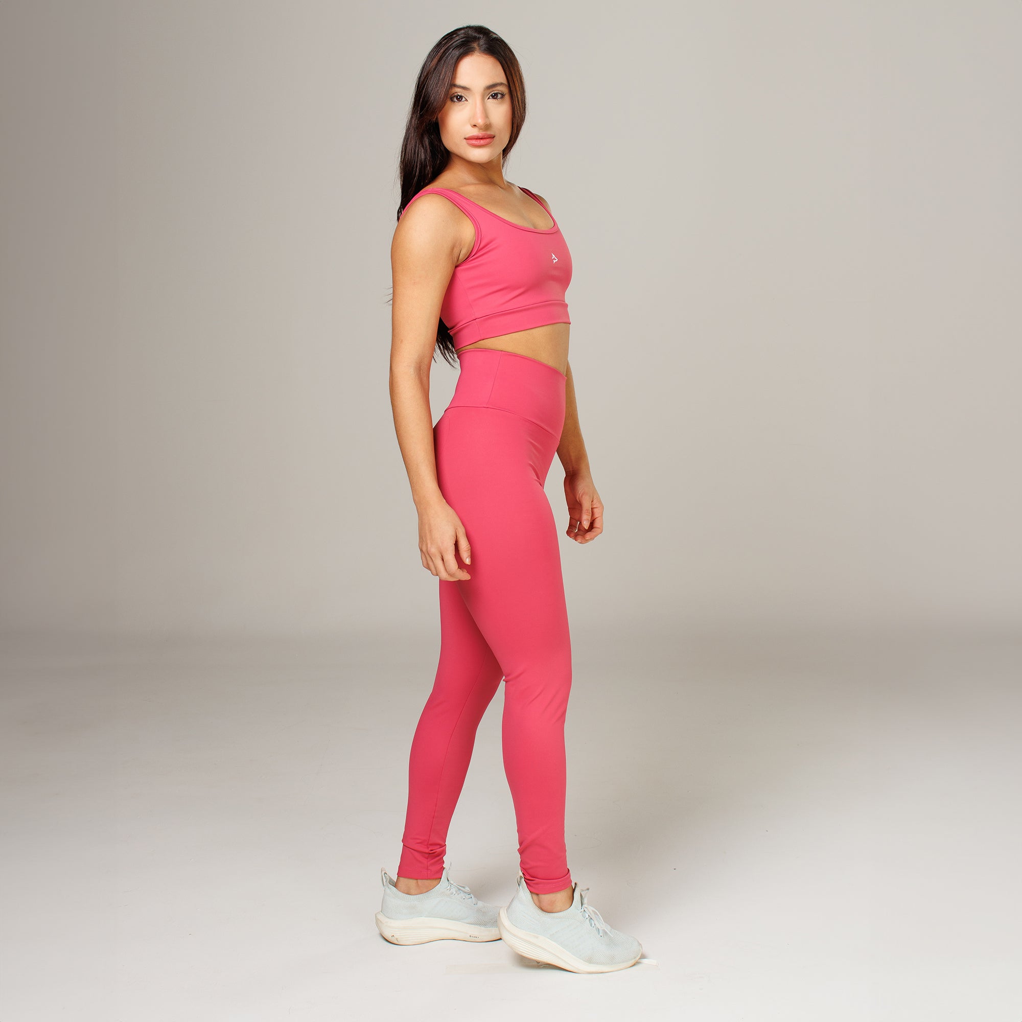Conjunto Basic Feminino Top e Calça - Lupus Rosa Rouge
