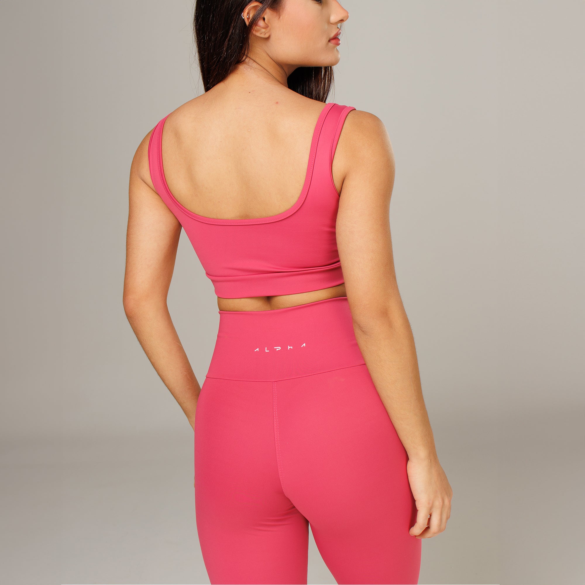 Conjunto Basic Feminino Top e Calça - Lupus Rosa Rouge