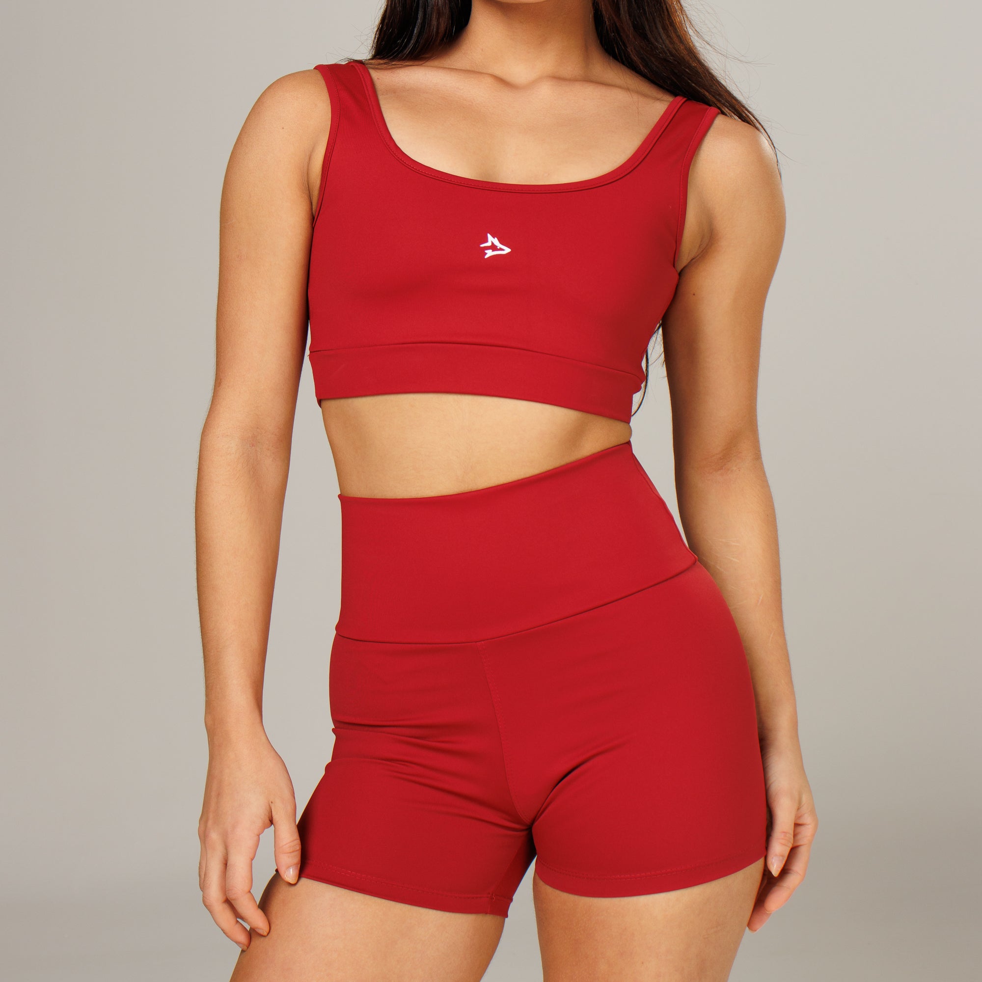 Conjunto Basic Feminino Top e Short - Lupus Vinho