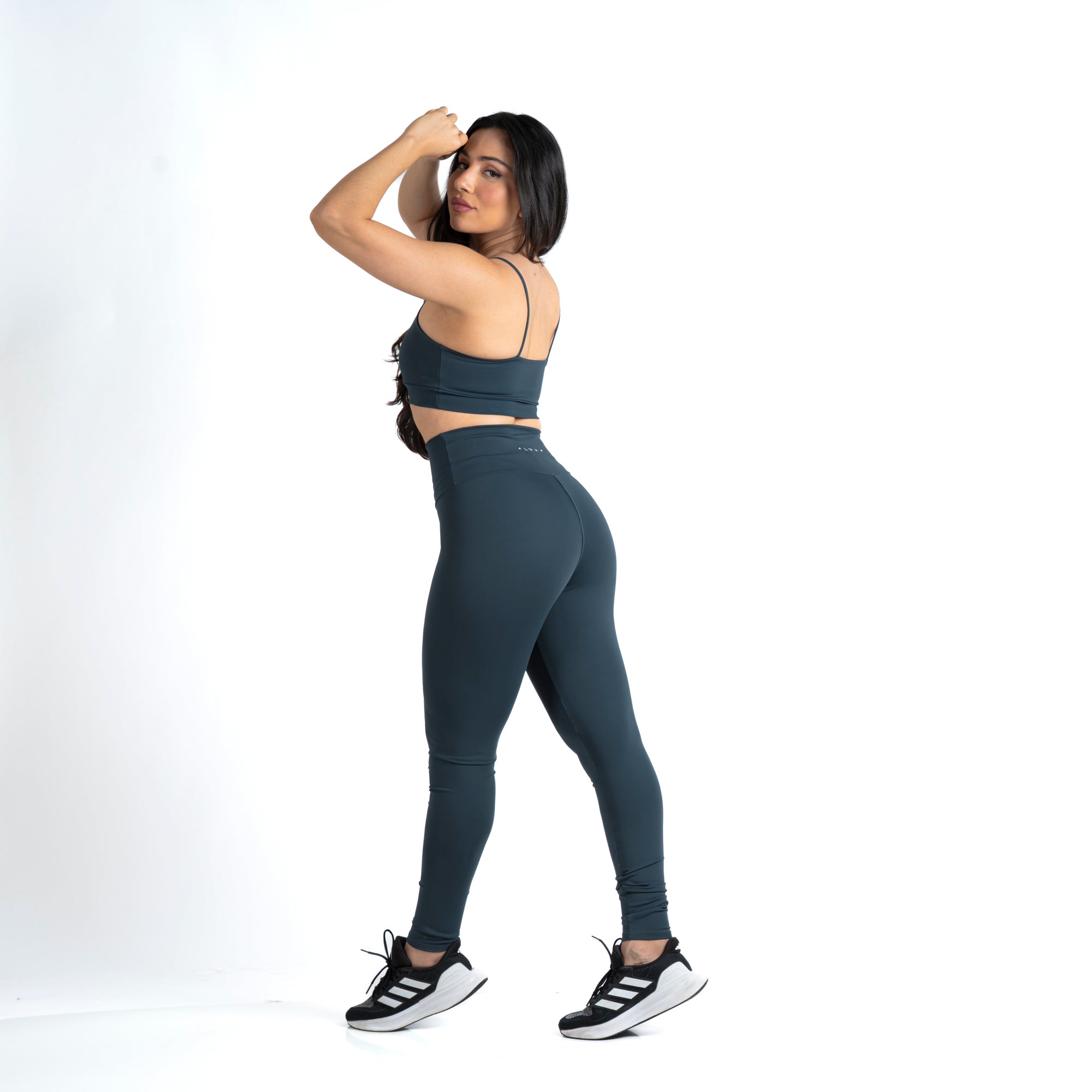 Conjunto Basic Feminino Top e Calça - New Horizon Chumbo