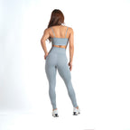 Conjunto Basic Feminino Top e Calça - New Horizon Cinza