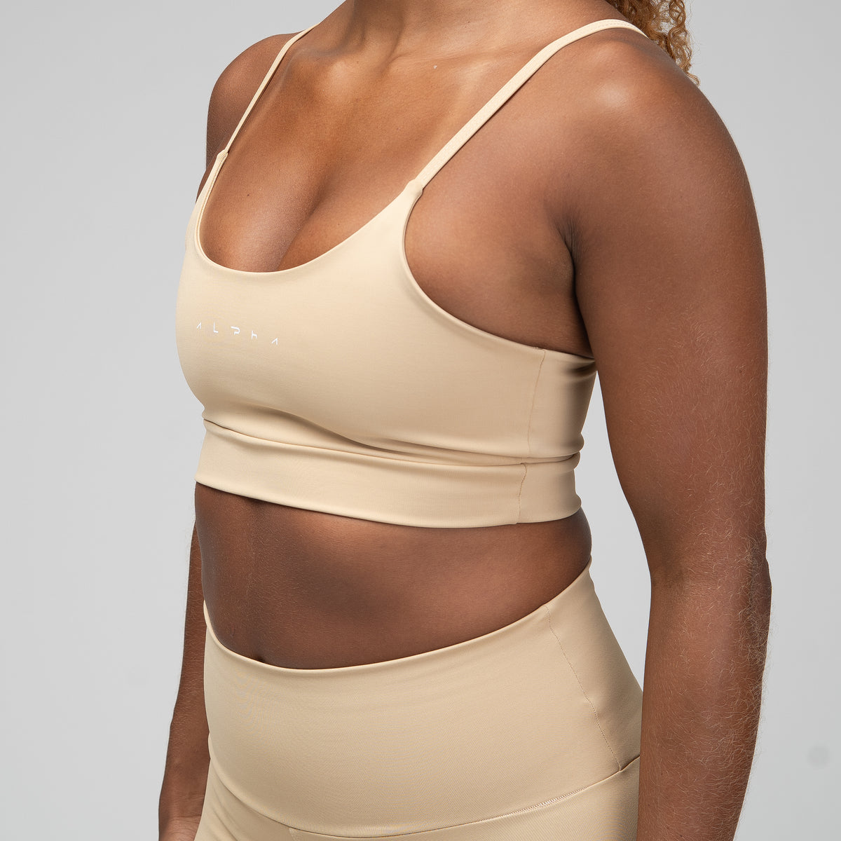 Conjunto Basic Feminino Top e Calça - New Horizon Areia