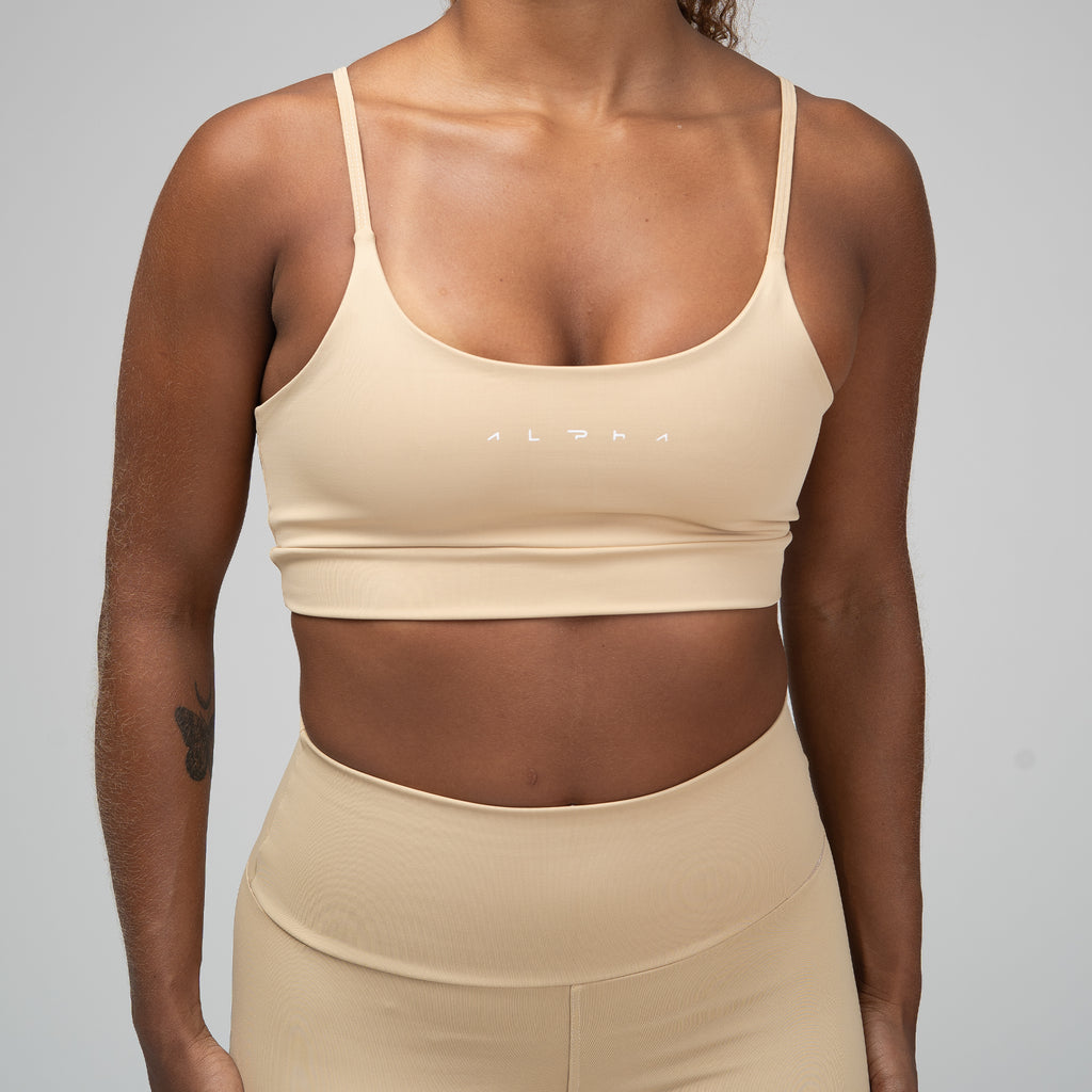 Conjunto Basic Feminino Top e Calça - New Horizon Areia