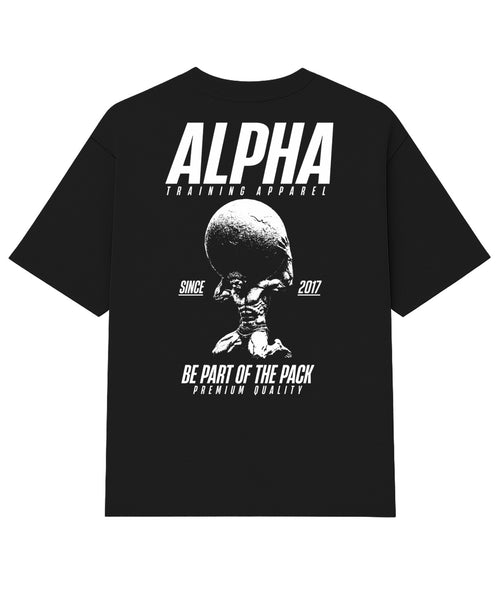 Camiseta Oversized Power Preto