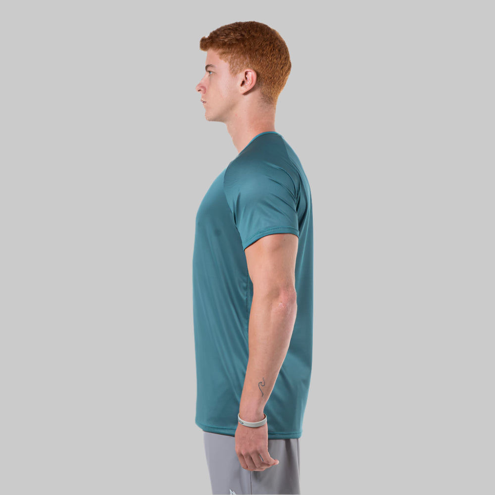 Camiseta Dry Fit Middle Lupus Verde Opaco