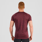 Camiseta Dry Fit Light Lupus Mescla Vinho