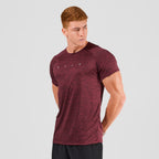 Camiseta Dry Fit Light Lupus Mescla Vinho