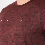 Camiseta Dry Fit Light Lupus Mescla Vinho