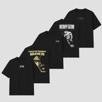 Kit 5 Camisetas Oversized Masculina