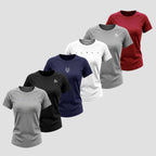 Kit 6 Camisetas Dry Feminina de Academia