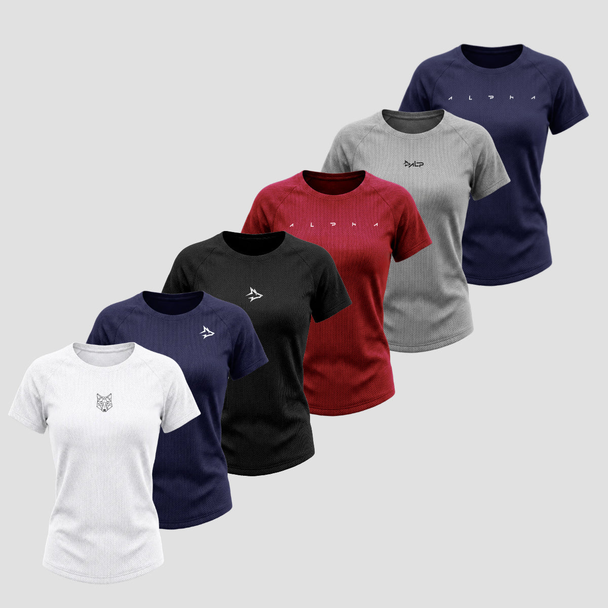 Kit 6 Camisetas Dry Feminina: Treino todos os dias