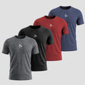 Kit 4 Camisetas Dry Fit Alpha Middle Lupus