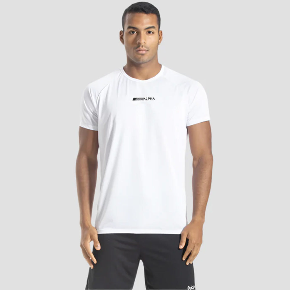 Kit Versátil: 3 Camisetas Dry Brancas ideais para o seu treino