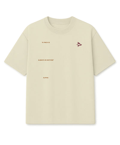 Camiseta Oversized In Motion Off White