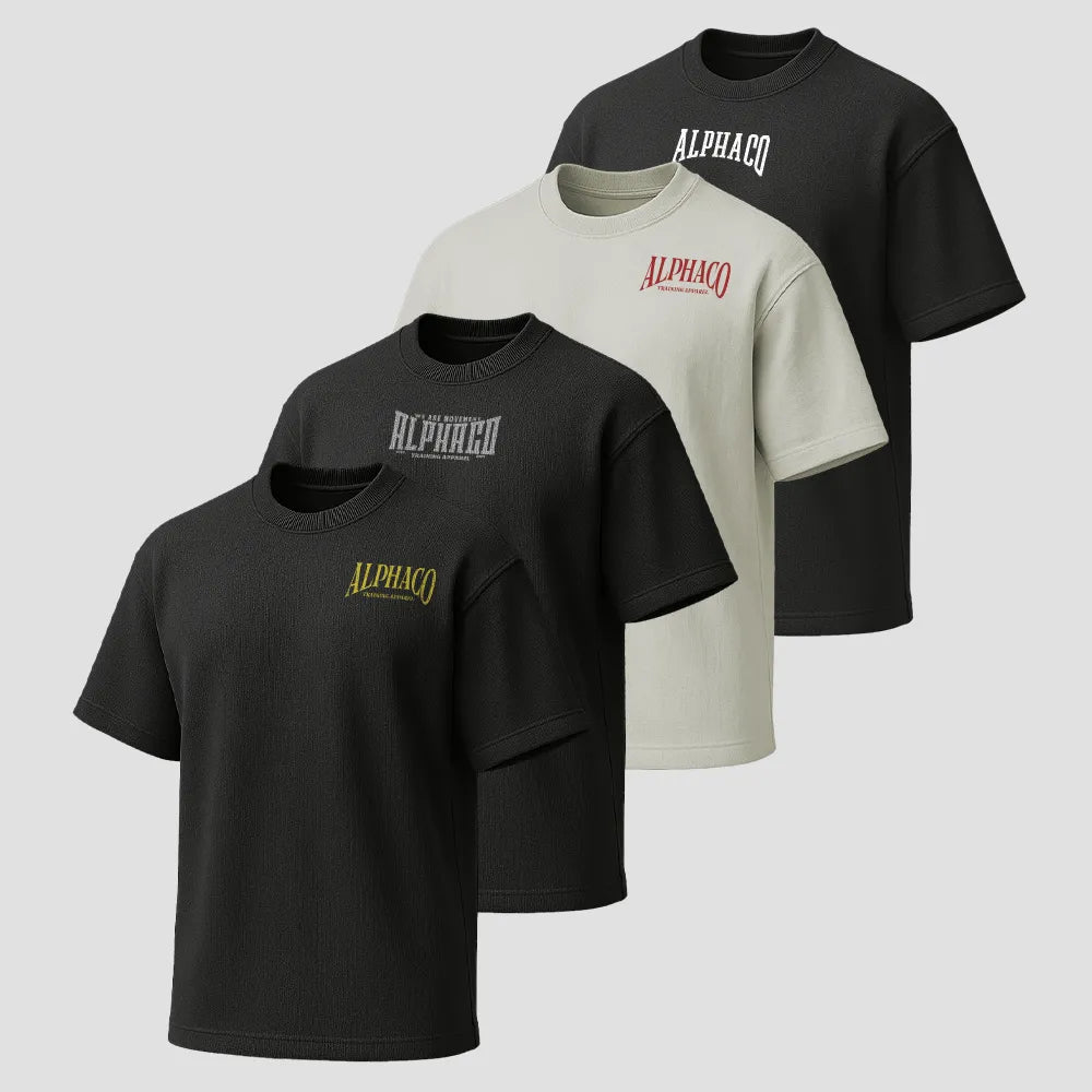 Kit 4 Oversized Essenciais