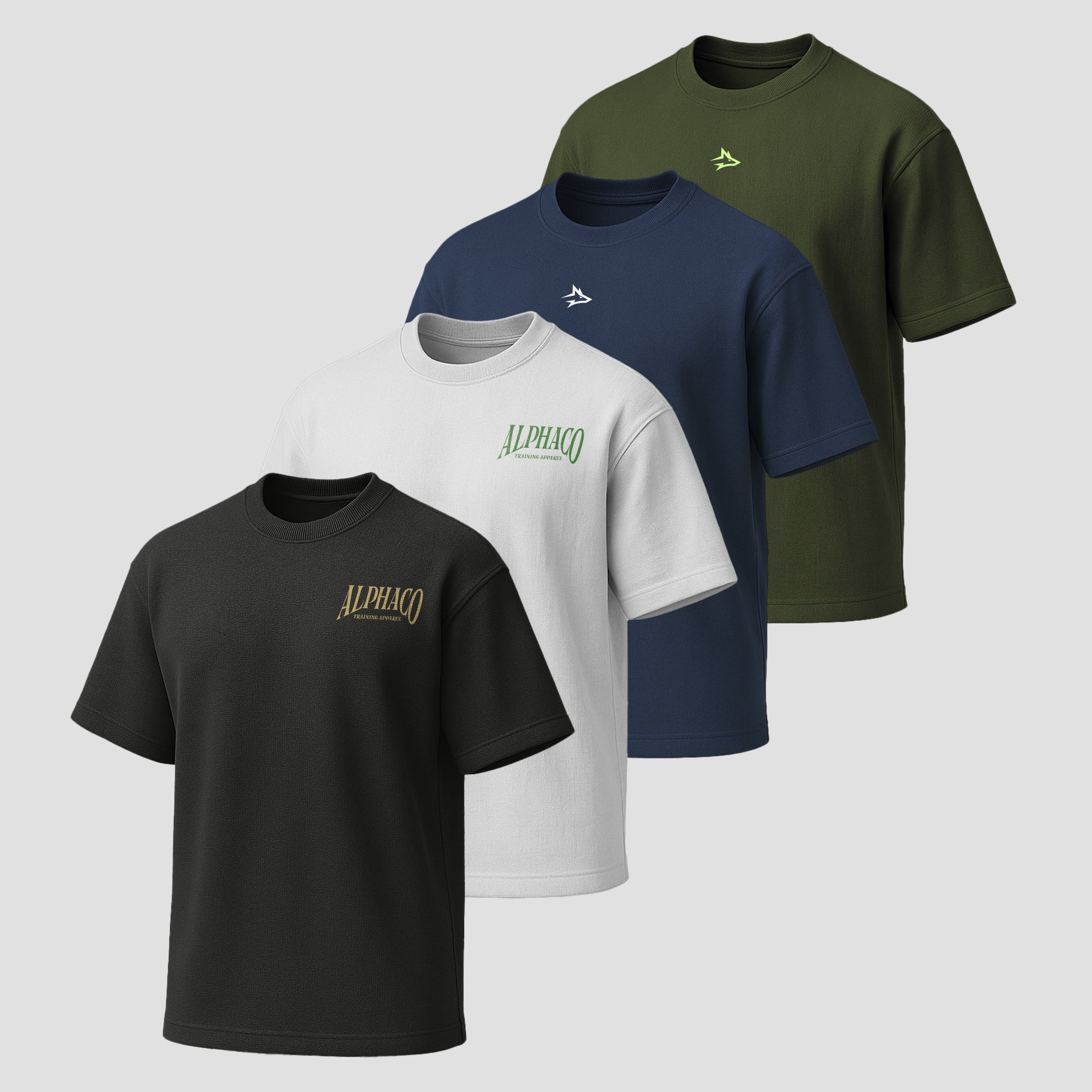 Kit 4 Oversized Classic e Lupus