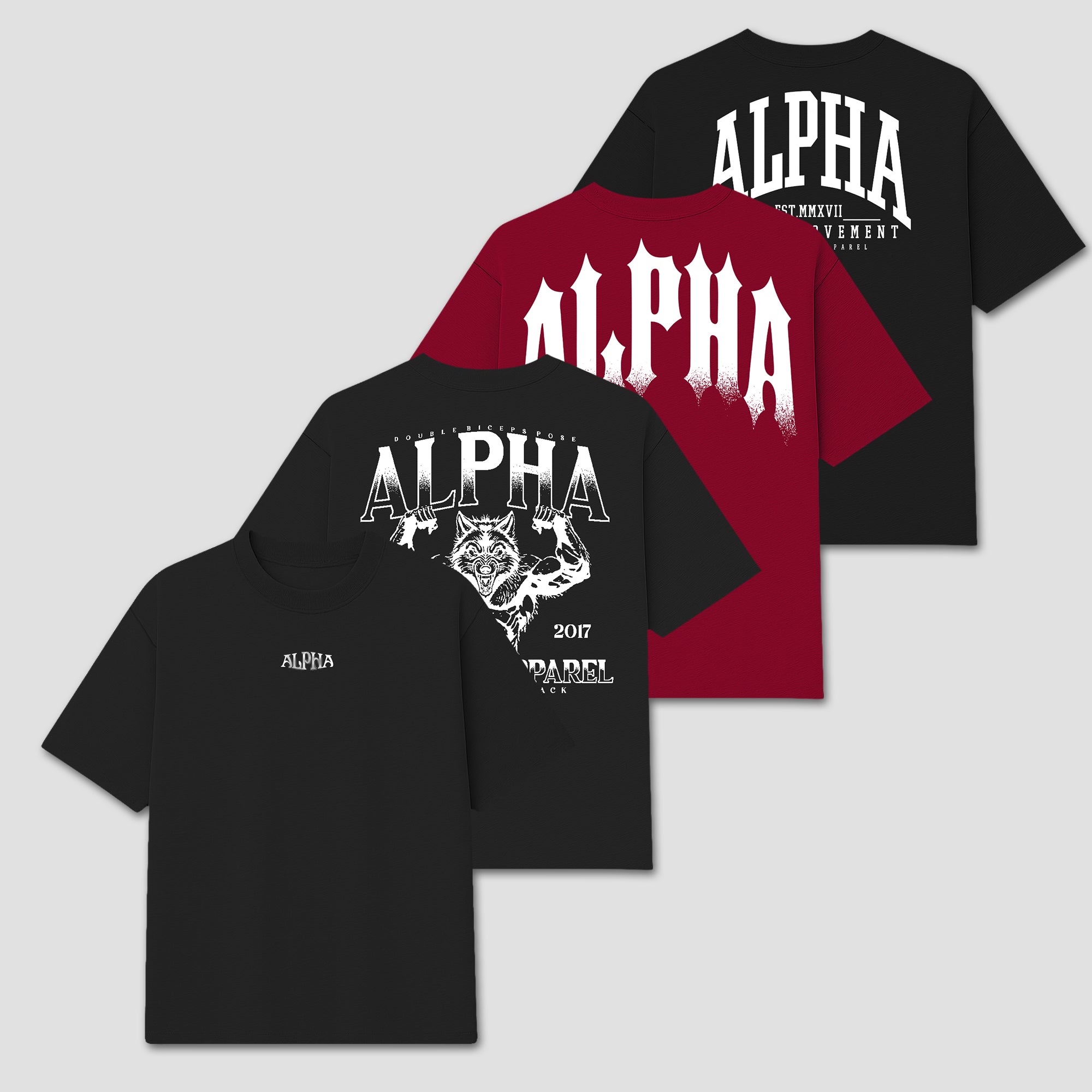 Kit 4 Camisetas Oversized Urbano Forte