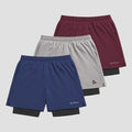 Kit 3 Bermudas Compressão Masculina