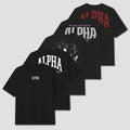 Kit 5 Camisetas Oversized Masculina