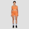 Conjunto Basic Feminino Top e Short - Lupus Laranja Damasco