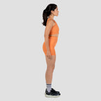 Conjunto Basic Feminino Top e Short - Lupus Laranja Damasco