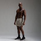 Short Corrida Masculino Dry Fit - Caqui