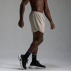 Short Corrida Masculino Dry Fit - Caqui