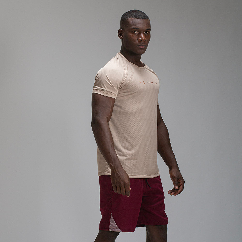 Camiseta Dry Fit Horizon Caqui Monk