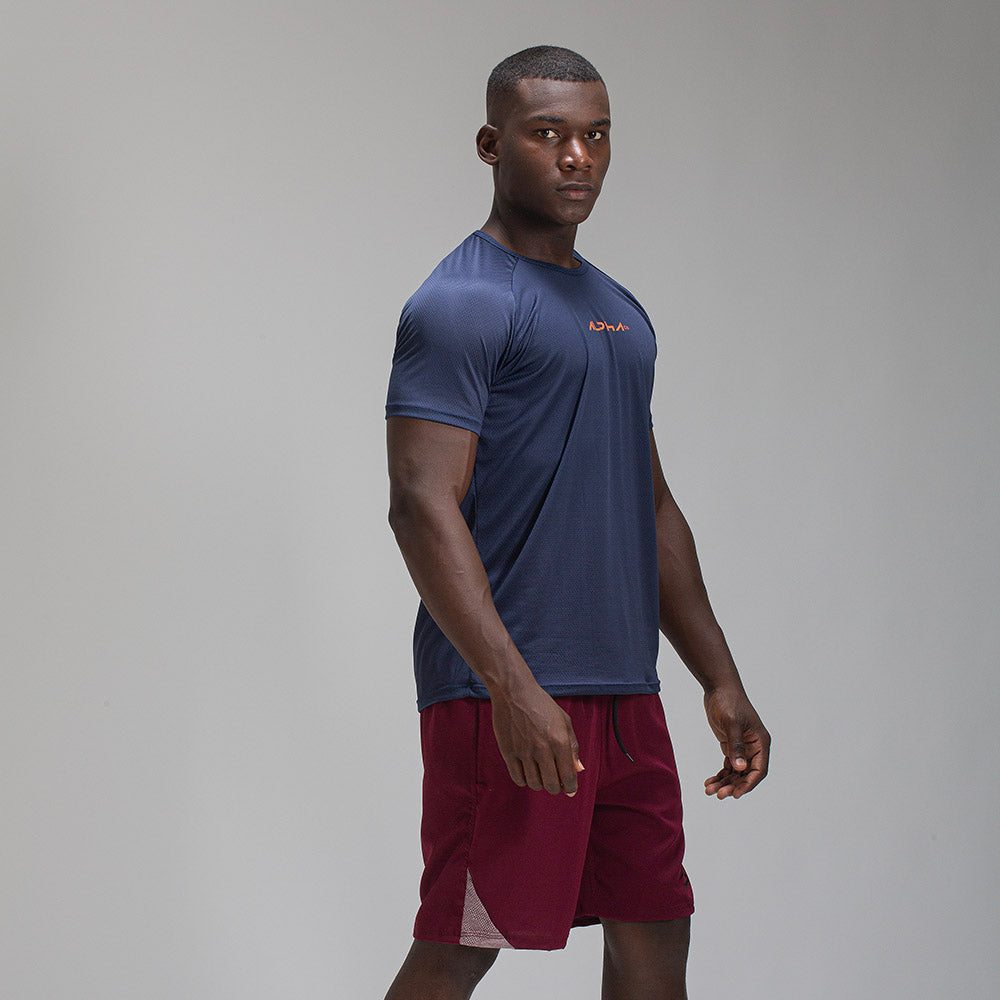 Camiseta Dry Fit New Fluid Marinho Ashir