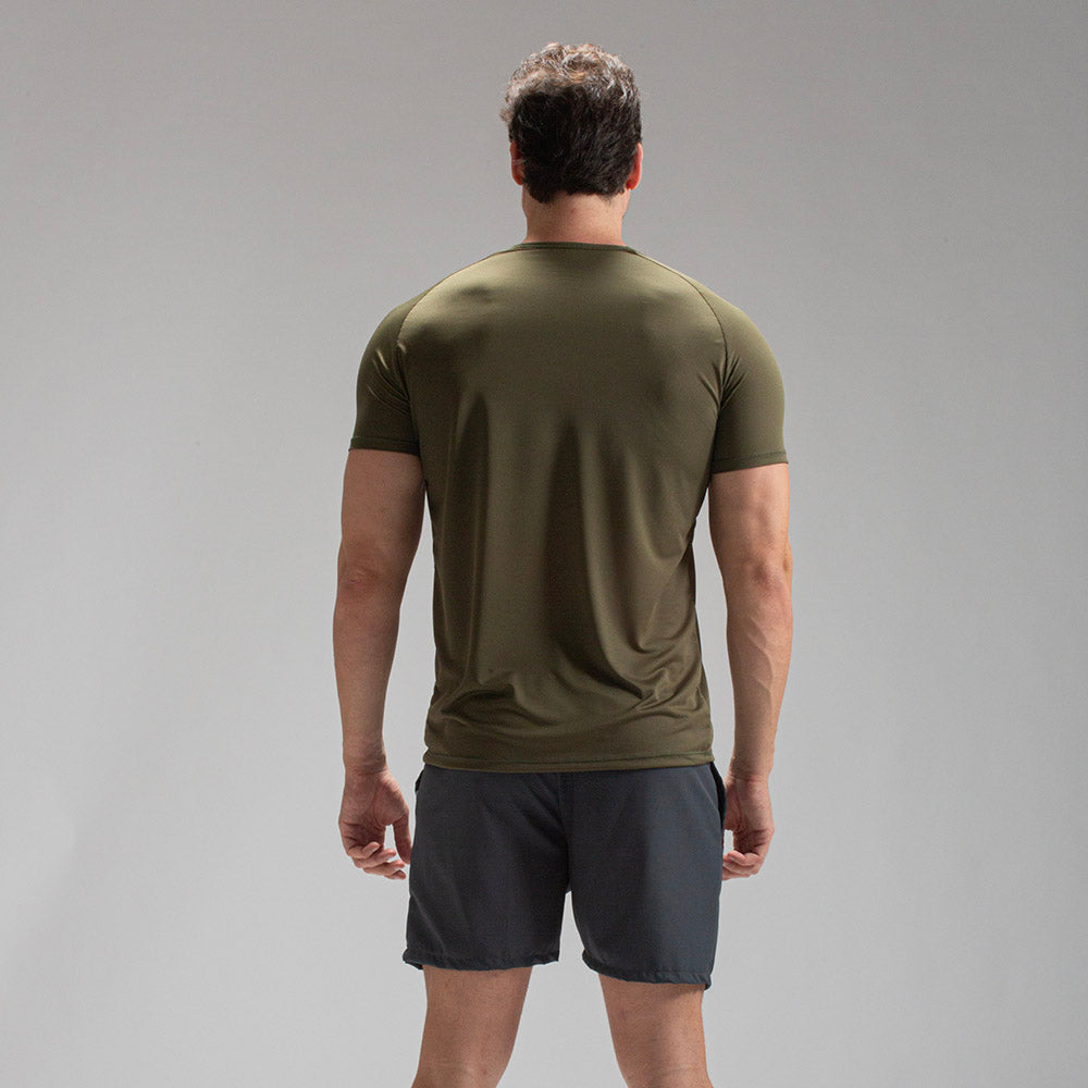 Camiseta Dry Fit Perspective Verde