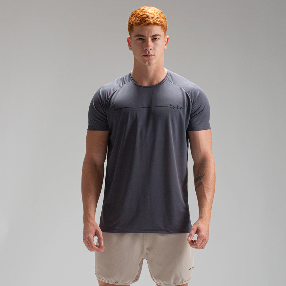 Camiseta Dry Fit Tenacity Cinza Sombra