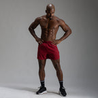 Short Corrida Masculino Dry Fit - Bordô