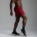 Short Corrida Masculino Dry Fit - Bordô