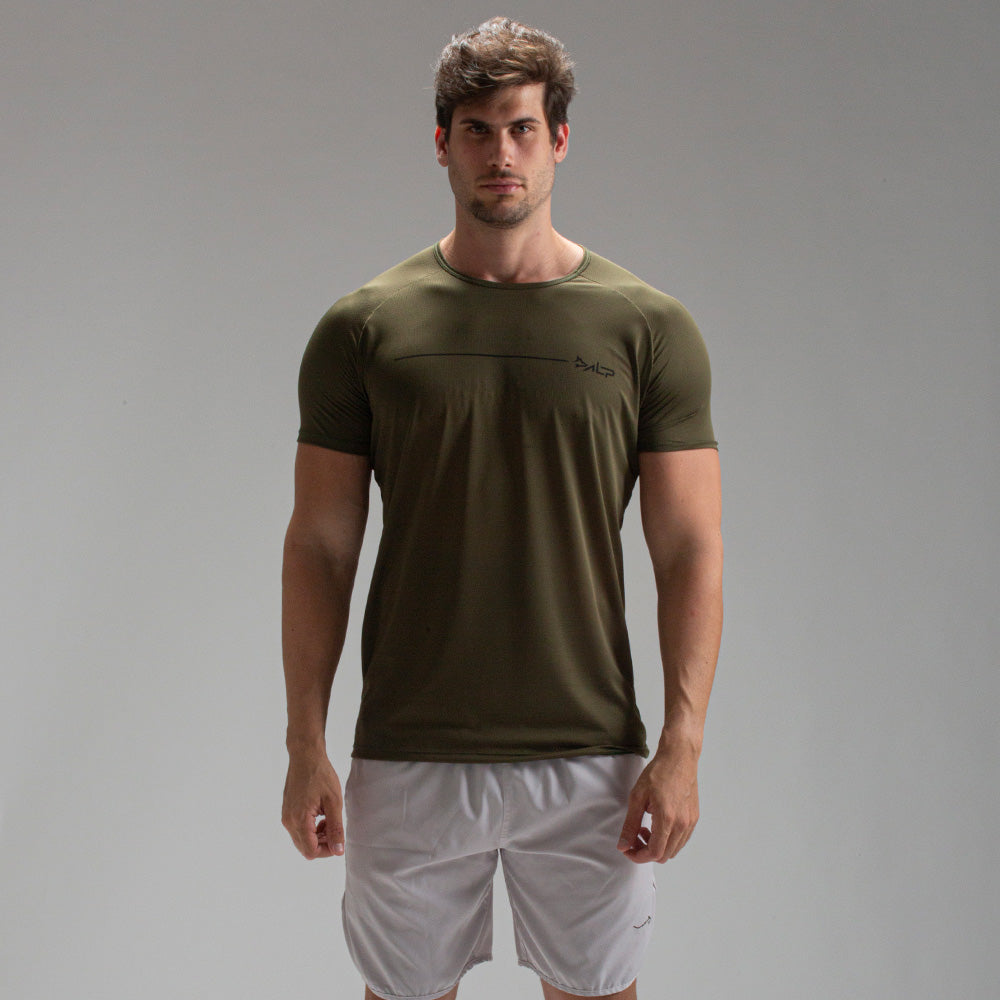 Camiseta Dry Fit Tenacity Verde Uva